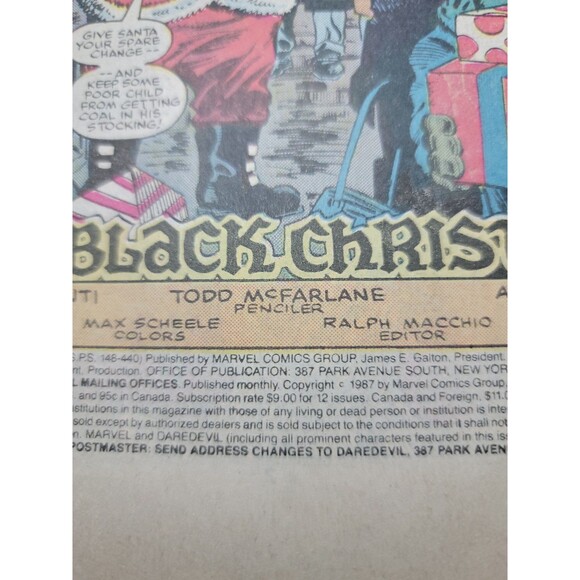 Daredevil #241 Todd McFarlane FN/VF 1987 Marvel Comics - Picture 2 of 6